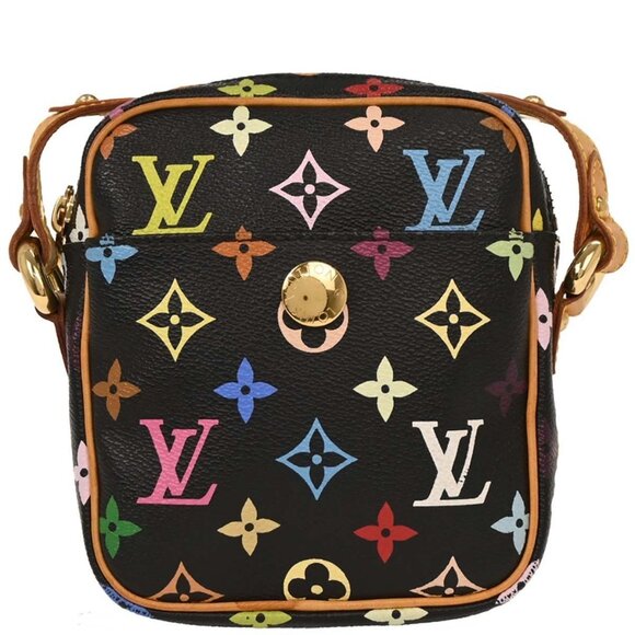 Louis Vuitton Black Monogram Multicolor Rift Shoulder Bag M40056 TH0095 116009 - Picture 1 of 10